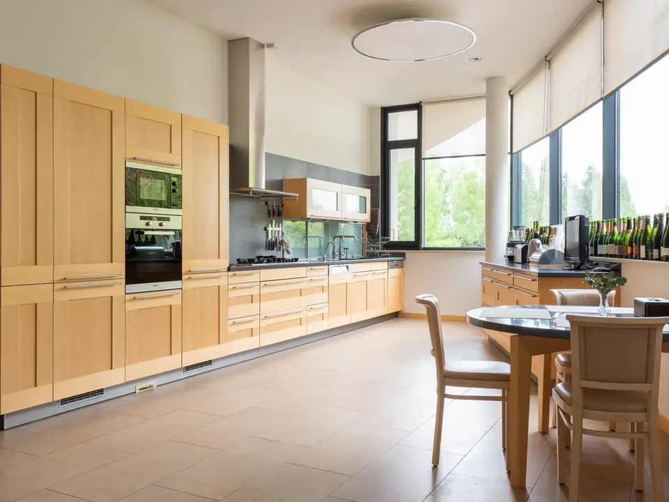 Terrace house kitchen